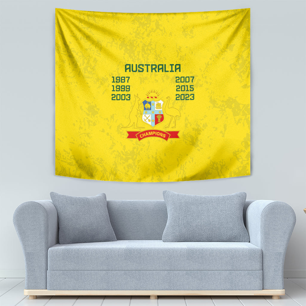australia-cricket-tapestry-history-champions-world-cup-unique