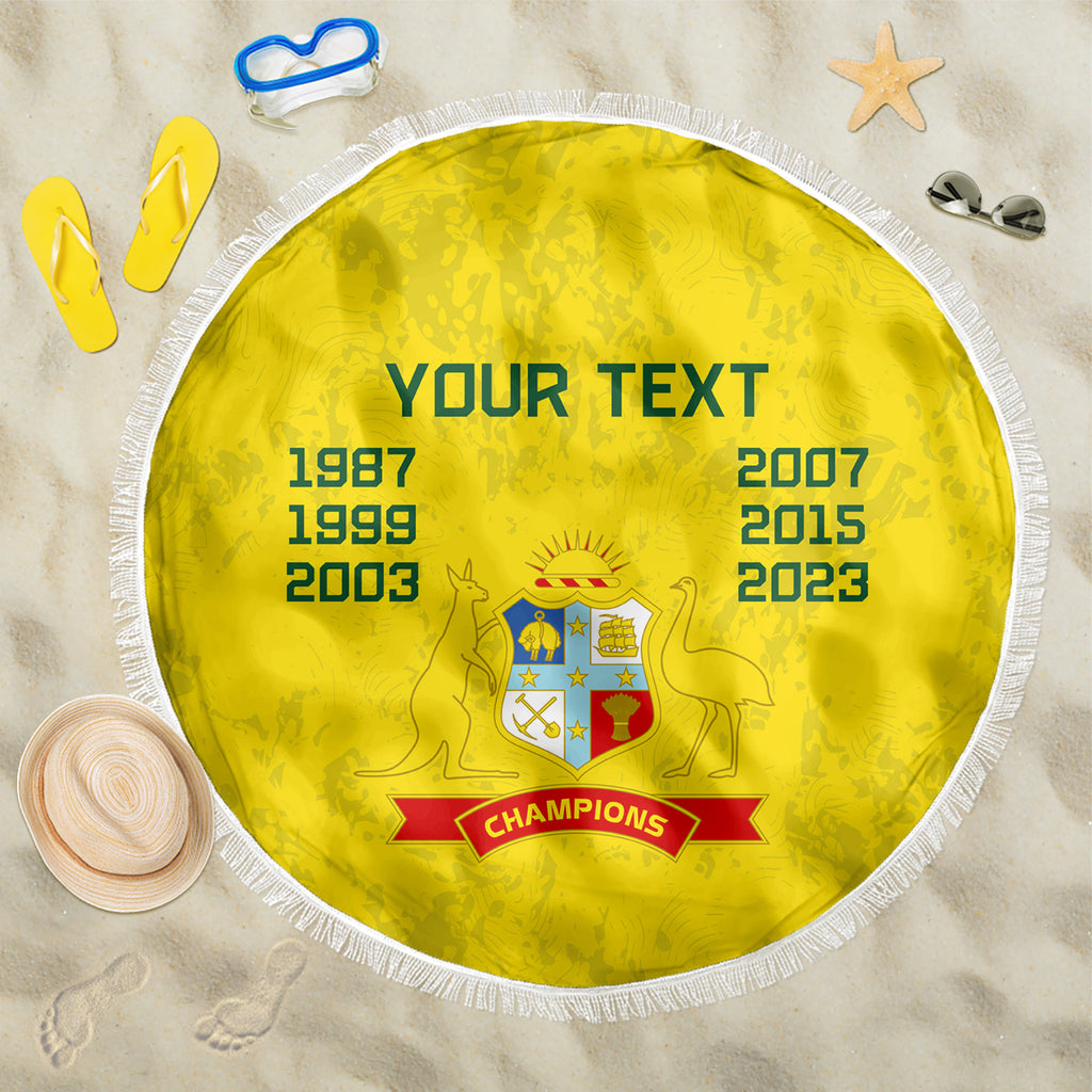 custom-australia-cricket-beach-blanket-history-champions-world-cup-unique