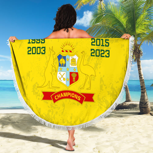 custom-australia-cricket-beach-blanket-history-champions-world-cup-unique