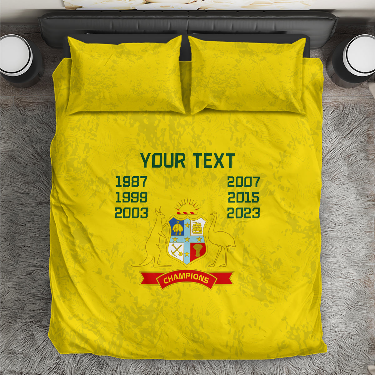 custom-australia-cricket-bedding-set-history-champions-world-cup-unique