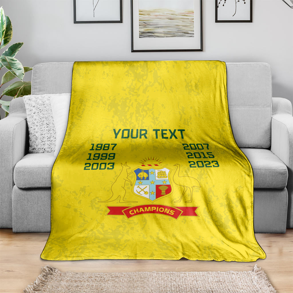 custom-australia-cricket-blanket-history-champions-world-cup-unique