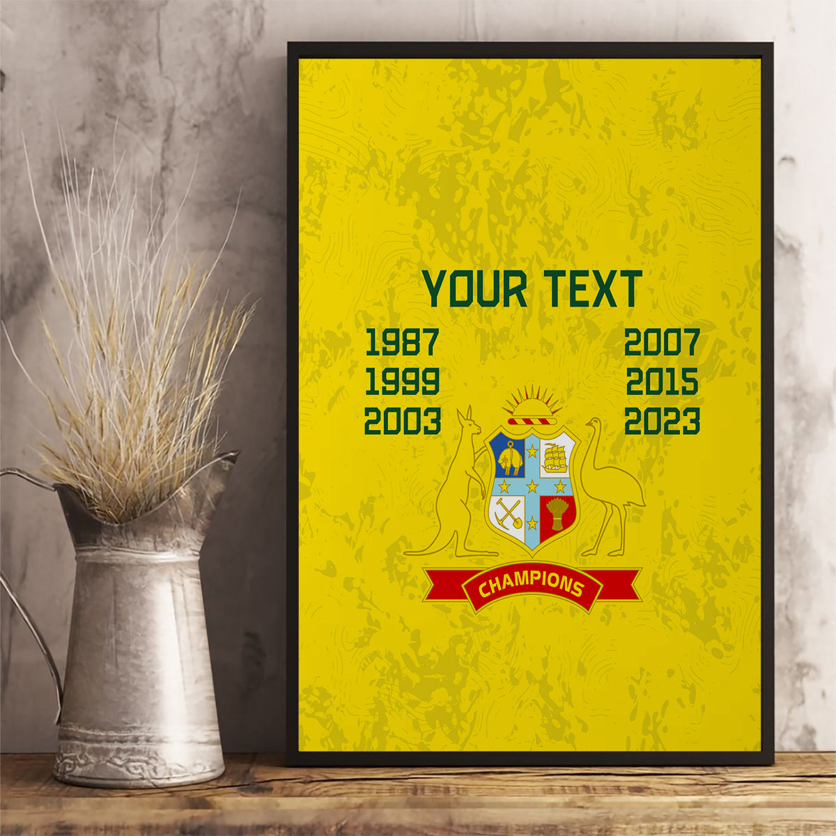 custom-australia-cricket-canvas-wall-art-history-champions-world-cup-unique