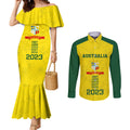 custom-australia-cricket-couples-matching-mermaid-dress-and-long-sleeve-button-shirt-history-champions-world-cup-unique