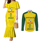 custom-australia-cricket-couples-matching-mermaid-dress-and-long-sleeve-button-shirt-history-champions-world-cup-unique