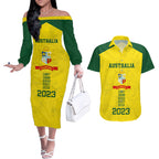 custom-australia-cricket-couples-matching-off-the-shoulder-long-sleeve-dress-and-hawaiian-shirt-history-champions-world-cup-unique