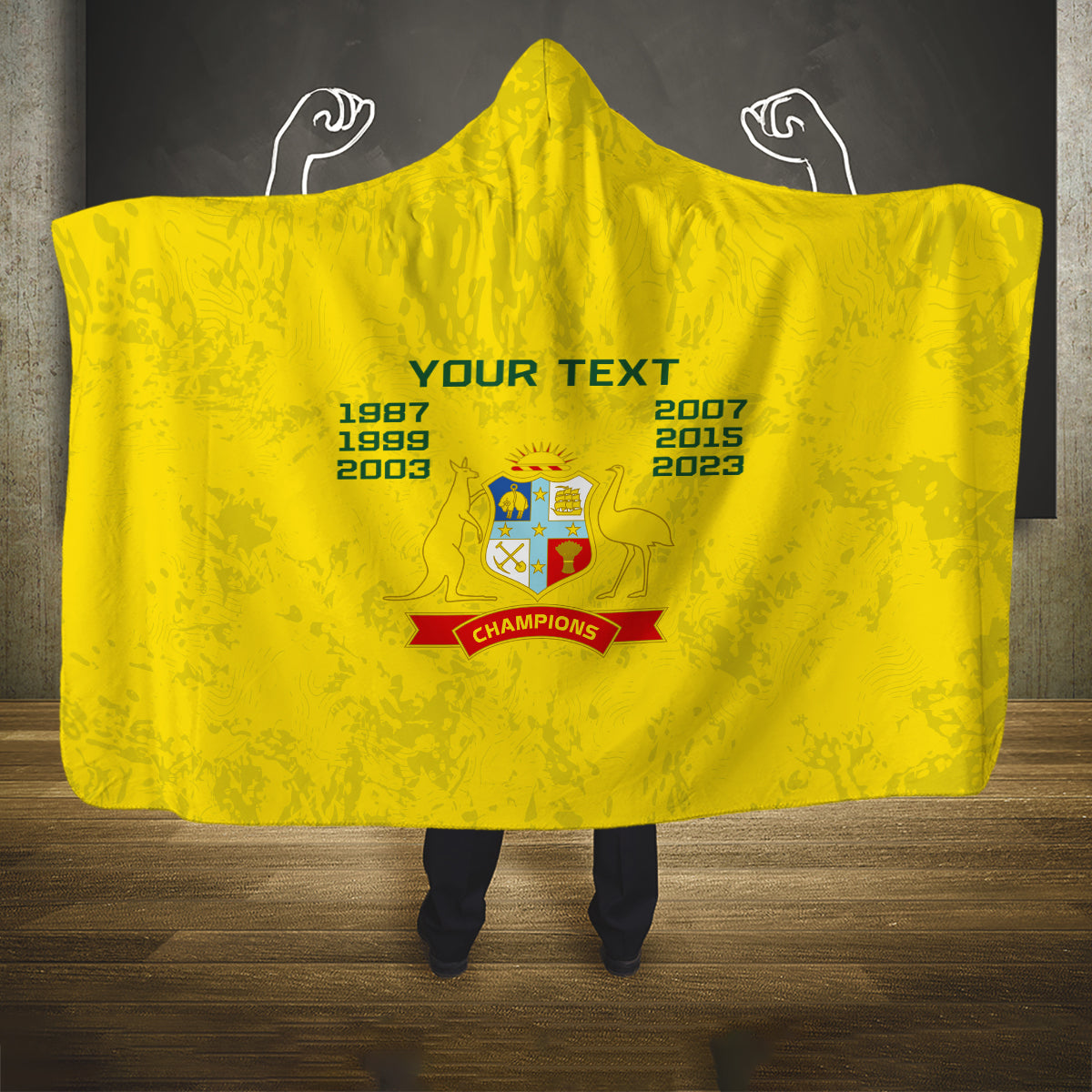 custom-australia-cricket-hooded-blanket-history-champions-world-cup-unique