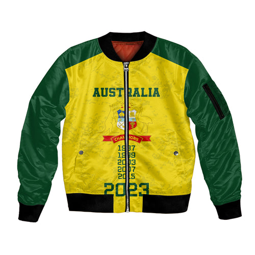 custom-australia-cricket-sleeve-zip-bomber-jacket-history-champions-world-cup-unique