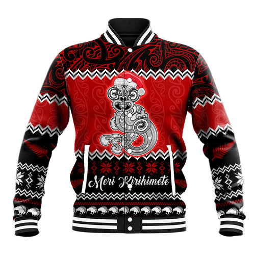 personalised-new-zealand-christmas-baseball-jacket-maori-tiki-meri-kirihimete