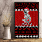 personalised-new-zealand-christmas-canvas-wall-art-maori-tiki-meri-kirihimete