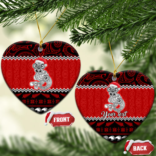 personalised-new-zealand-christmas-ceramic-ornament-maori-tiki-meri-kirihimete