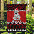 personalised-new-zealand-christmas-garden-flag-maori-tiki-meri-kirihimete