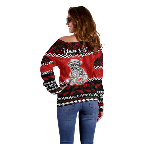 personalised-new-zealand-christmas-off-shoulder-sweater-maori-tiki-meri-kirihimete