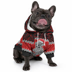 Personalised New Zealand Christmas Pet Hoodie Maori Tiki Meri Kirihimete