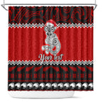 personalised-new-zealand-christmas-shower-curtain-maori-tiki-meri-kirihimete
