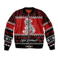personalised-new-zealand-christmas-sleeve-zip-bomber-jacket-maori-tiki-meri-kirihimete