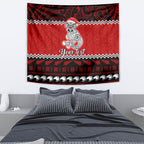personalised-new-zealand-christmas-tapestry-maori-tiki-meri-kirihimete