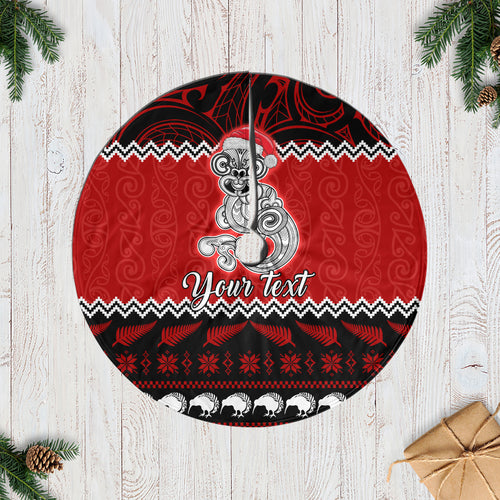 personalised-new-zealand-christmas-tree-skirt-maori-tiki-meri-kirihimete