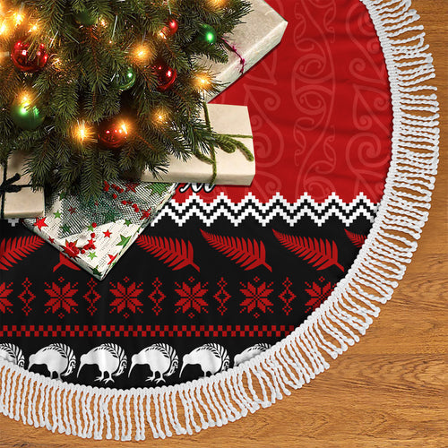 personalised-new-zealand-christmas-tree-skirt-maori-tiki-meri-kirihimete