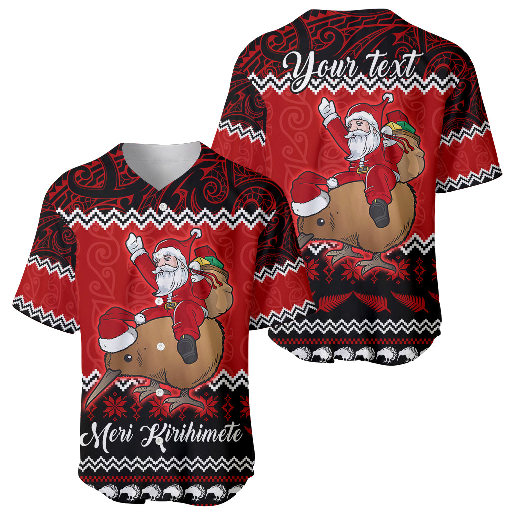 personalised-new-zealand-christmas-baseball-jersey-kiwi-santa-claus-maori-meri-kirihimete