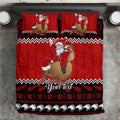 personalised-new-zealand-christmas-bedding-set-kiwi-santa-claus-maori-meri-kirihimete
