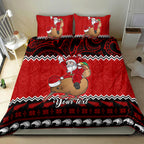 personalised-new-zealand-christmas-bedding-set-kiwi-santa-claus-maori-meri-kirihimete