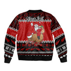 personalised-new-zealand-christmas-bomber-jacket-kiwi-santa-claus-maori-meri-kirihimete