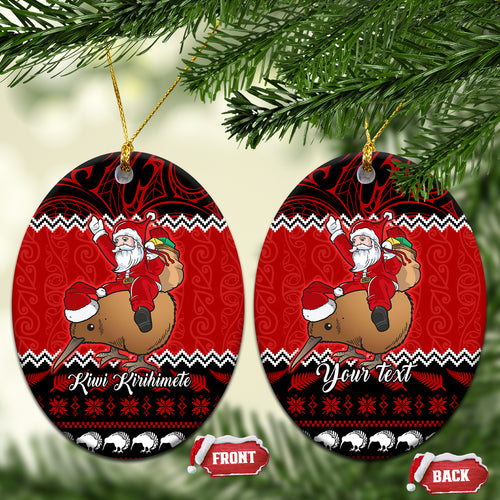 personalised-new-zealand-christmas-ceramic-ornament-kiwi-santa-claus-maori-meri-kirihimete