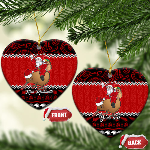 personalised-new-zealand-christmas-ceramic-ornament-kiwi-santa-claus-maori-meri-kirihimete