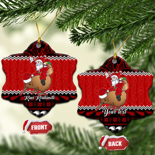 personalised-new-zealand-christmas-ceramic-ornament-kiwi-santa-claus-maori-meri-kirihimete