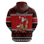 personalised-new-zealand-christmas-hoodie-kiwi-santa-claus-maori-meri-kirihimete