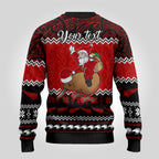 personalised-new-zealand-christmas-ugly-christmas-sweater-kiwi-santa-claus-maori-meri-kirihimete
