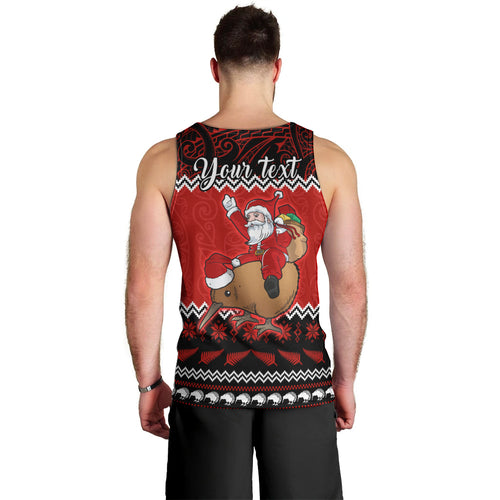 personalised-new-zealand-christmas-men-tank-top-kiwi-santa-claus-maori-meri-kirihimete