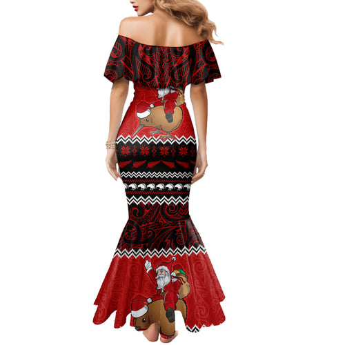 personalised-new-zealand-christmas-mermaid-dress-kiwi-santa-claus-maori-meri-kirihimete