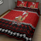 personalised-new-zealand-christmas-quilt-bed-set-kiwi-santa-claus-maori-meri-kirihimete
