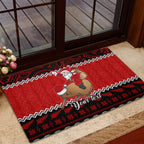 personalised-new-zealand-christmas-rubber-doormat-kiwi-santa-claus-maori-meri-kirihimete