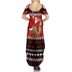 personalised-new-zealand-christmas-summer-maxi-dress-kiwi-santa-claus-maori-meri-kirihimete