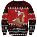 personalised-new-zealand-christmas-sweatshirt-kiwi-santa-claus-maori-meri-kirihimete