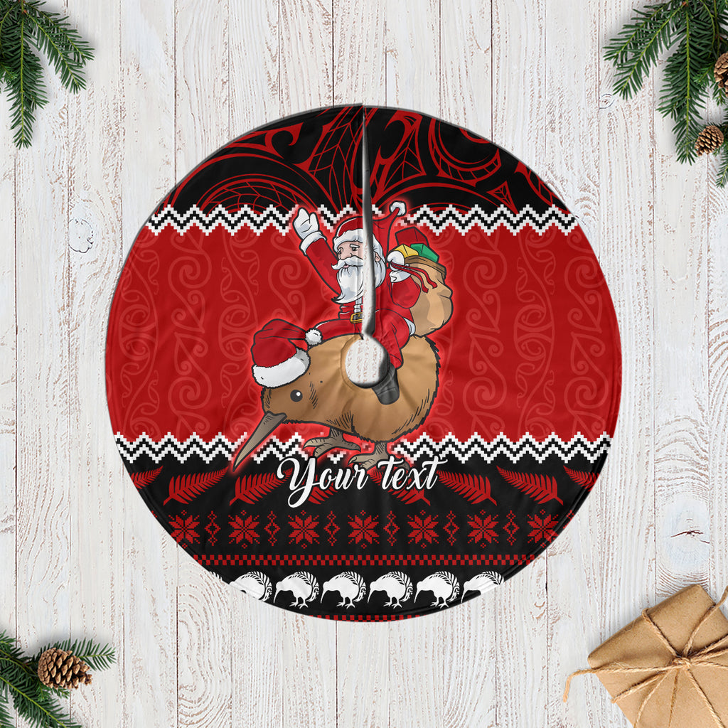 personalised-new-zealand-christmas-tree-skirt-kiwi-santa-claus-maori-meri-kirihimete