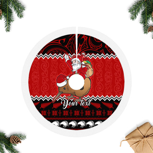 personalised-new-zealand-christmas-tree-skirt-kiwi-santa-claus-maori-meri-kirihimete