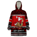 personalised-new-zealand-christmas-wearable-blanket-hoodie-kiwi-santa-claus-maori-meri-kirihimete