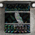 personalised-new-zealand-christmas-bedding-set-maori-fern-manaia-meri-kirihimete-with-papaua-shell