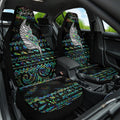 personalised-new-zealand-christmas-car-seat-cover-maori-fern-manaia-meri-kirihimete-with-papaua-shell