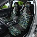personalised-new-zealand-christmas-car-seat-cover-maori-fern-manaia-meri-kirihimete-with-papaua-shell