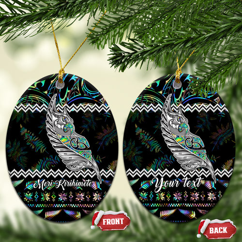 personalised-new-zealand-christmas-ceramic-ornament-maori-fern-manaia-meri-kirihimete-with-papaua-shell
