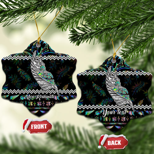 personalised-new-zealand-christmas-ceramic-ornament-maori-fern-manaia-meri-kirihimete-with-papaua-shell