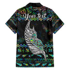 personalised-new-zealand-christmas-hawaiian-shirt-maori-fern-manaia-meri-kirihimete-with-papaua-shell