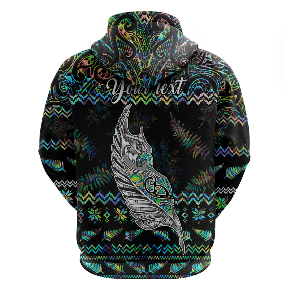 personalised-new-zealand-christmas-hoodie-maori-fern-manaia-meri-kirihimete-with-papaua-shell