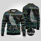 personalised-new-zealand-christmas-ugly-christmas-sweater-maori-fern-manaia-meri-kirihimete-with-papaua-shell