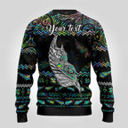 personalised-new-zealand-christmas-ugly-christmas-sweater-maori-fern-manaia-meri-kirihimete-with-papaua-shell
