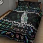 personalised-new-zealand-christmas-quilt-bed-set-maori-fern-manaia-meri-kirihimete-with-papaua-shell